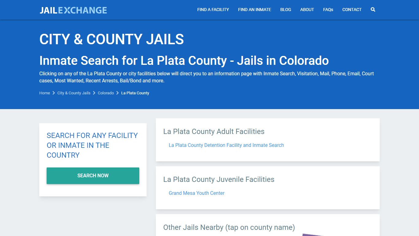 La Plata County Jail Inmates | Arrests | Mugshots | CO